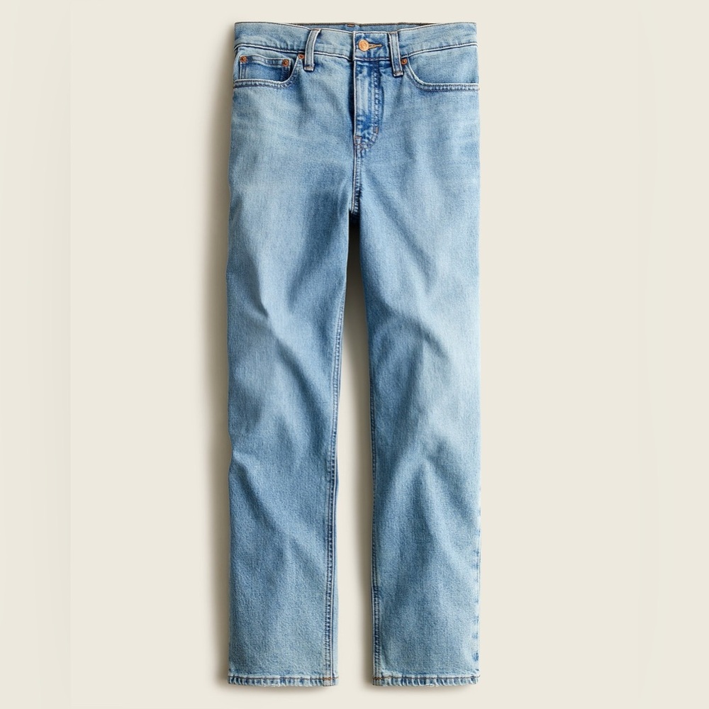 J. Crew High-rise '90s classic straight jean in Scuttle Wash Size 30
